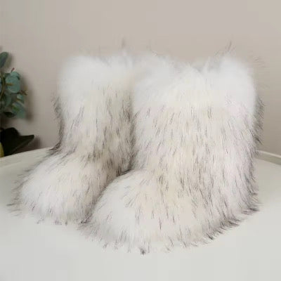 Grande Faux Fur Boots