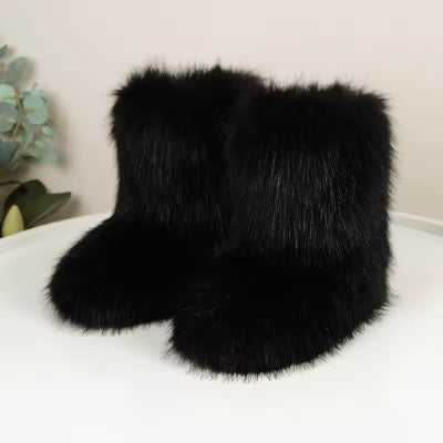 Women Faux Fur Boots