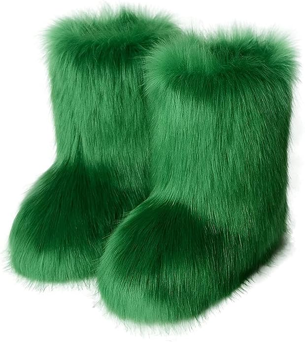 Women Faux Fur Boots