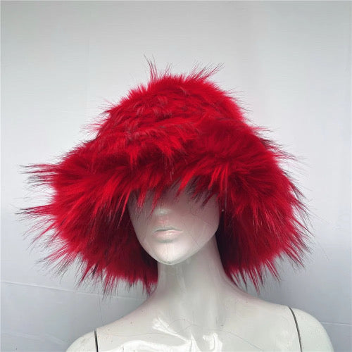 Faux Fur Bucket Hat