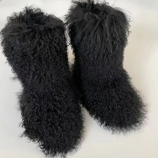 Mongolian Fur Boots