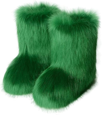 Mini Faux Fur Boots