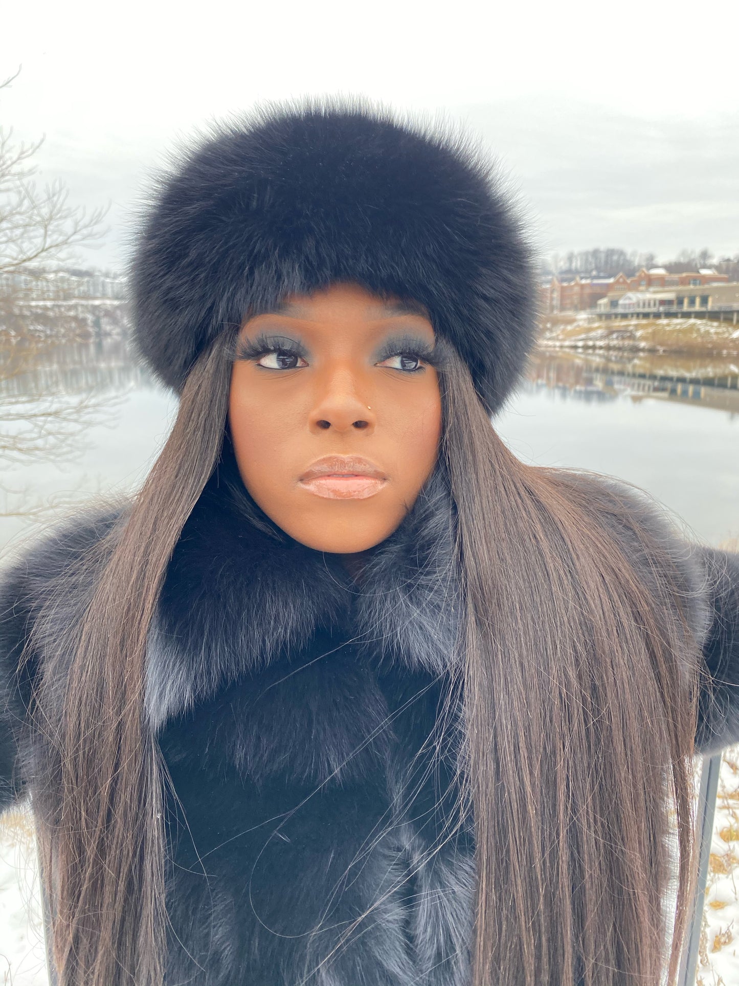 Luxury Fox Fur Headband