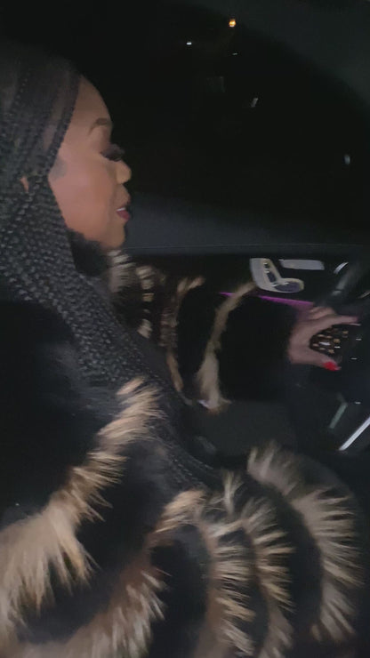 Women Fox Fur Bolero