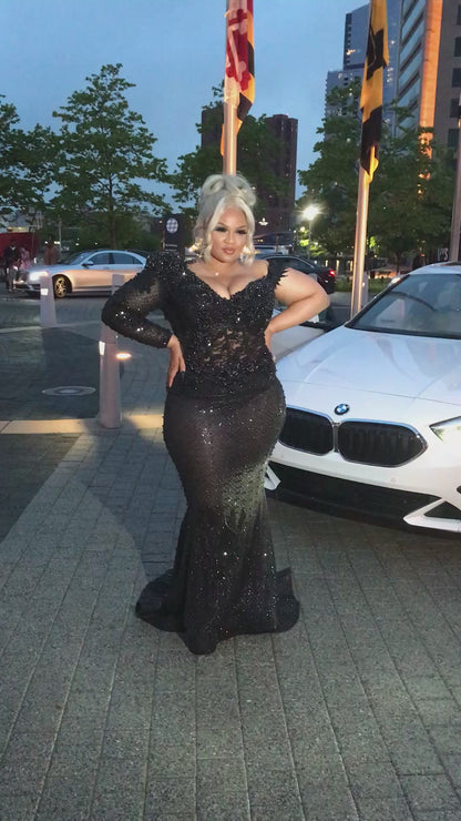 Custom Full Length Dress